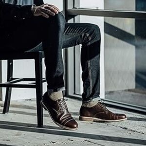 Helm Dress Shoes Men's 16 Brown Leather Bradley Oxford Business Casual New $245